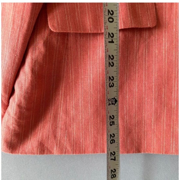 Striped, Single Breasted Blazer- Size PXXL - Picture 7 of 7